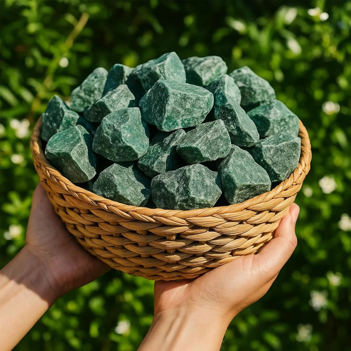 Natural Rough Emerald Crystal Chunks | Raw Green Healing Stone 500g
