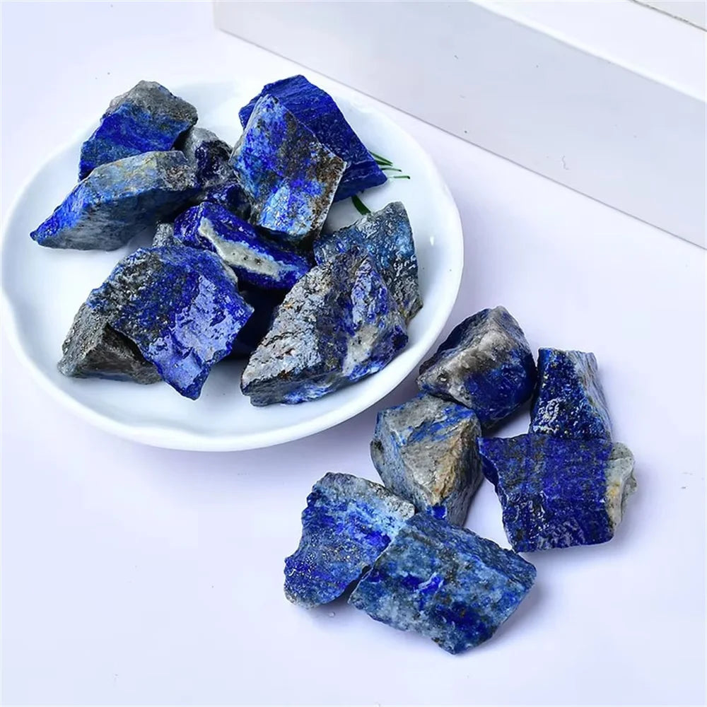 Raw Lapis Lazuli Crystal — Natural Afghanistan Healing Stone