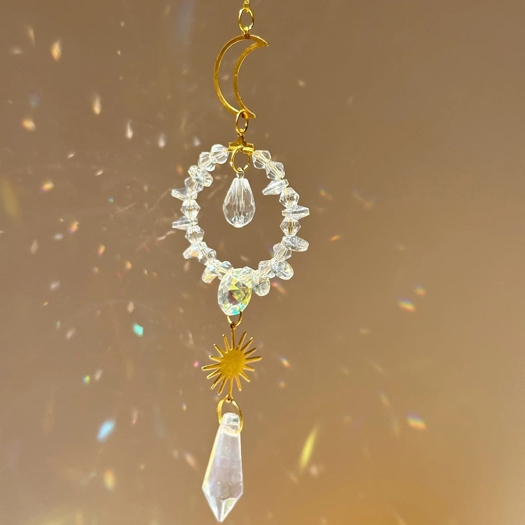 Radiant Crystal Suncatcher — Rainbow Light Maker