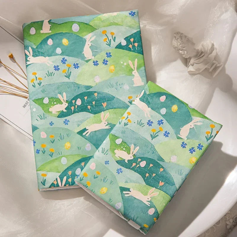 Fabric Journal Cover Protector | Cute Notebook Sleeve in 20 Designs