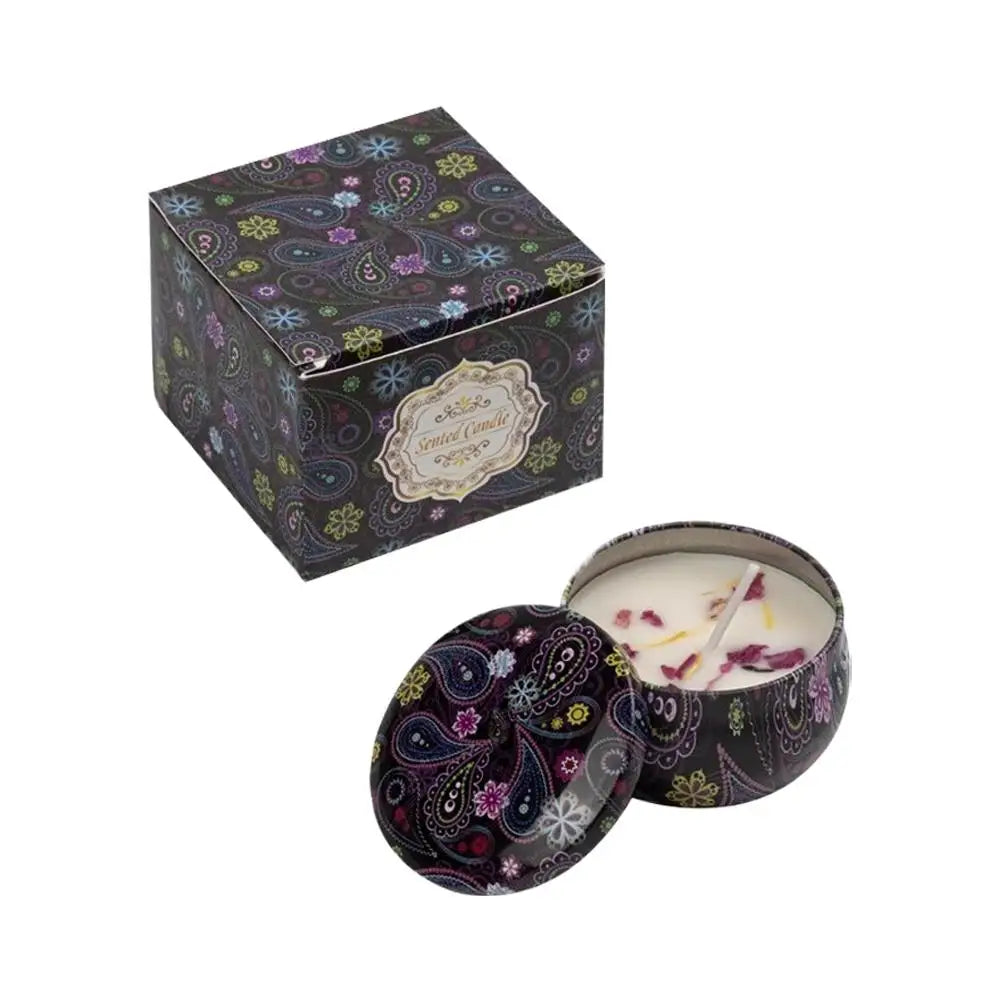 Dried Flower Scented Candles for Aromatherapy