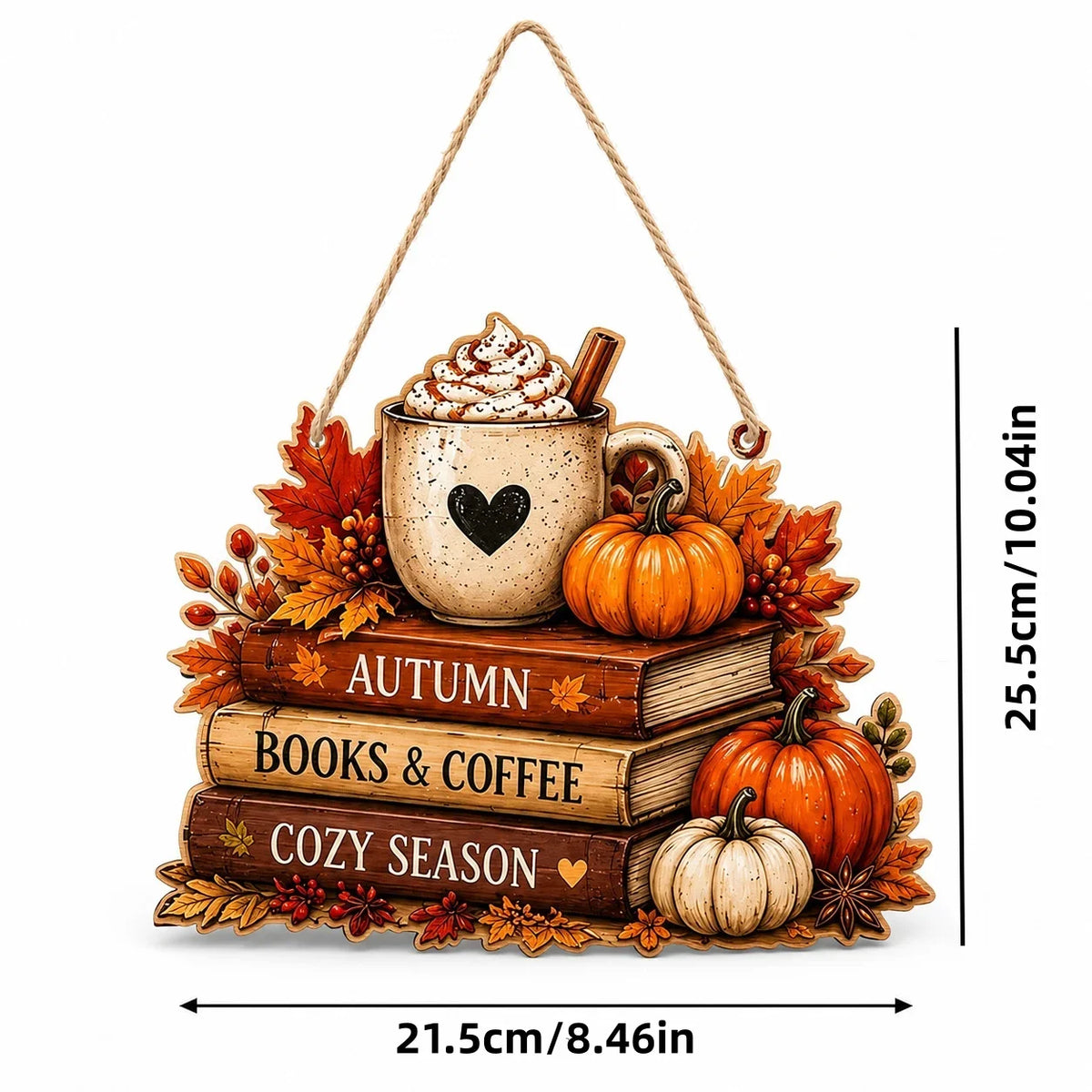 Coffee Corner Wooden Decor Sign | Flat 2D