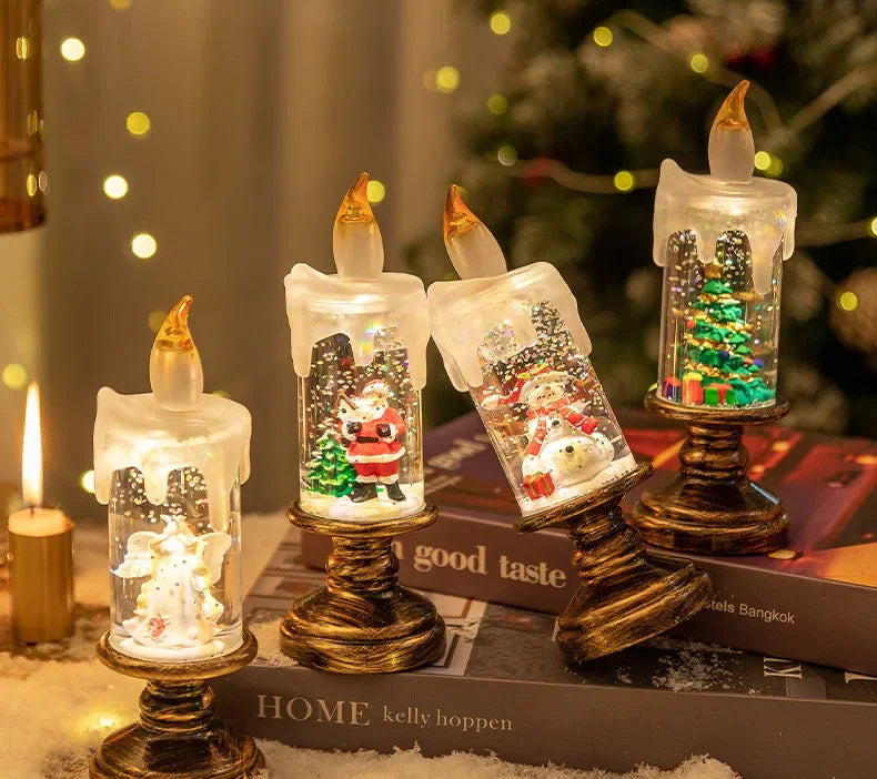Christmas Candle-Style Lantern | 4 Festive Designs