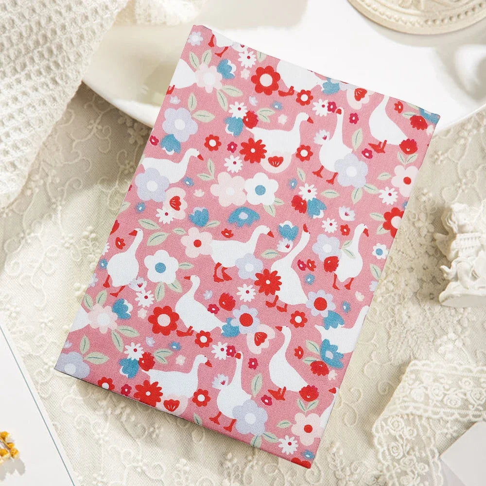 Fabric Journal Cover Protector | Cute Notebook Sleeve in 20 Designs