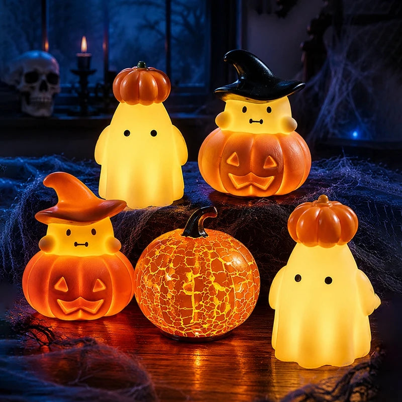 Cute Pumpkin & Ghost Halloween Decor