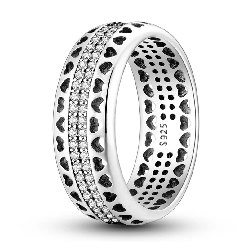 Collection of 925 Sterling Silver Rings