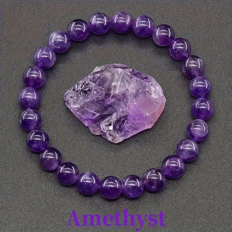 Boho Gemstone Bead Bracelets | Single or 4-Piece Set