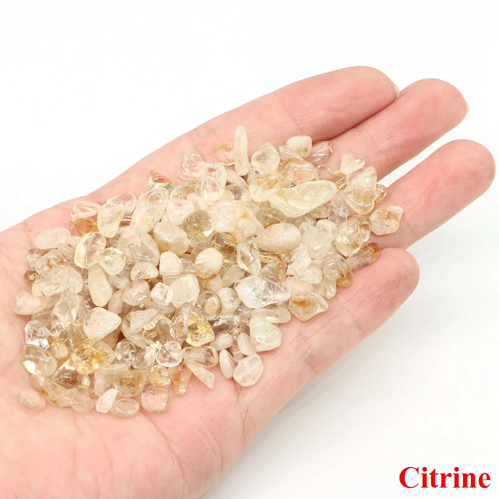 Natural Crystal Chip Stones | Tumbled Healing Crystals & Gemstone Gravel