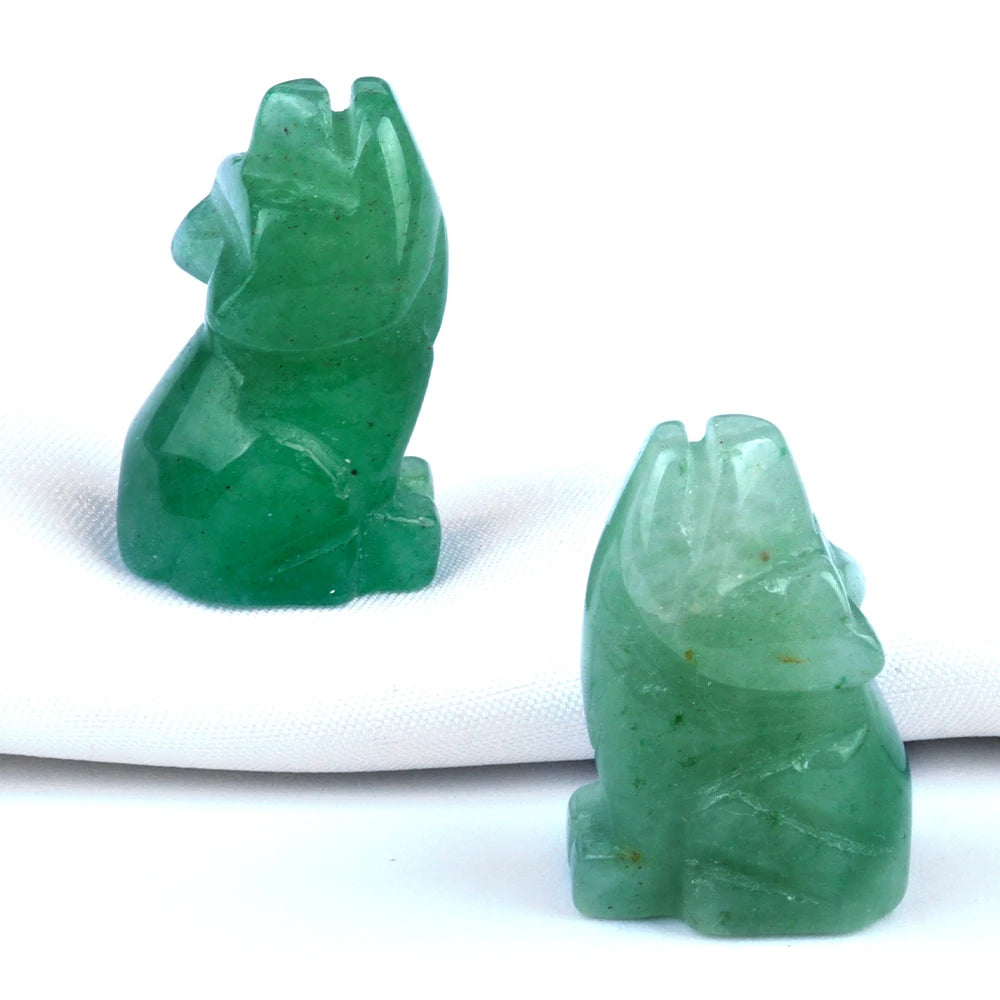Mini Carved Dog Figurine | Tiny Puppy Keepsake