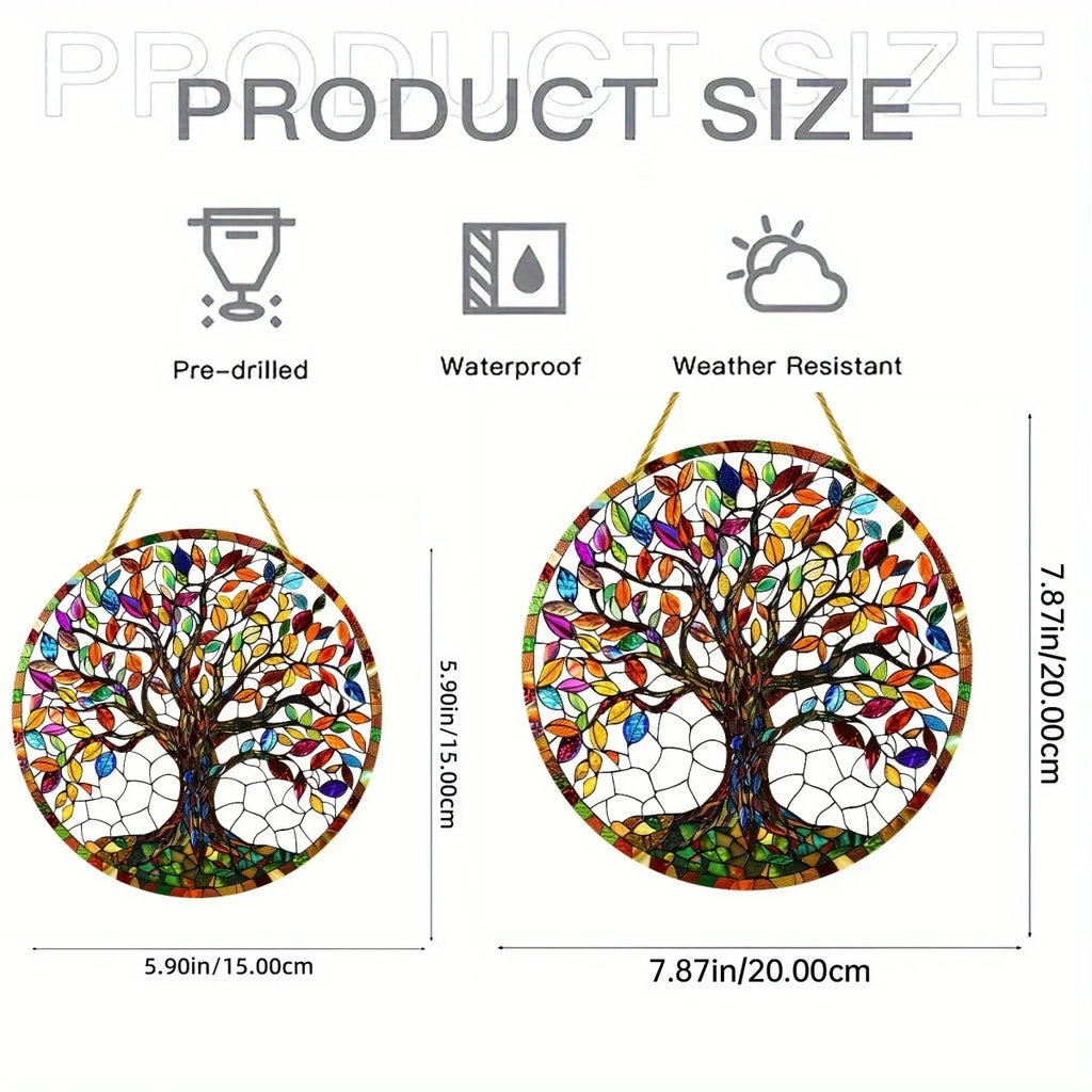 Tree of Life Acrylic Suncatchers