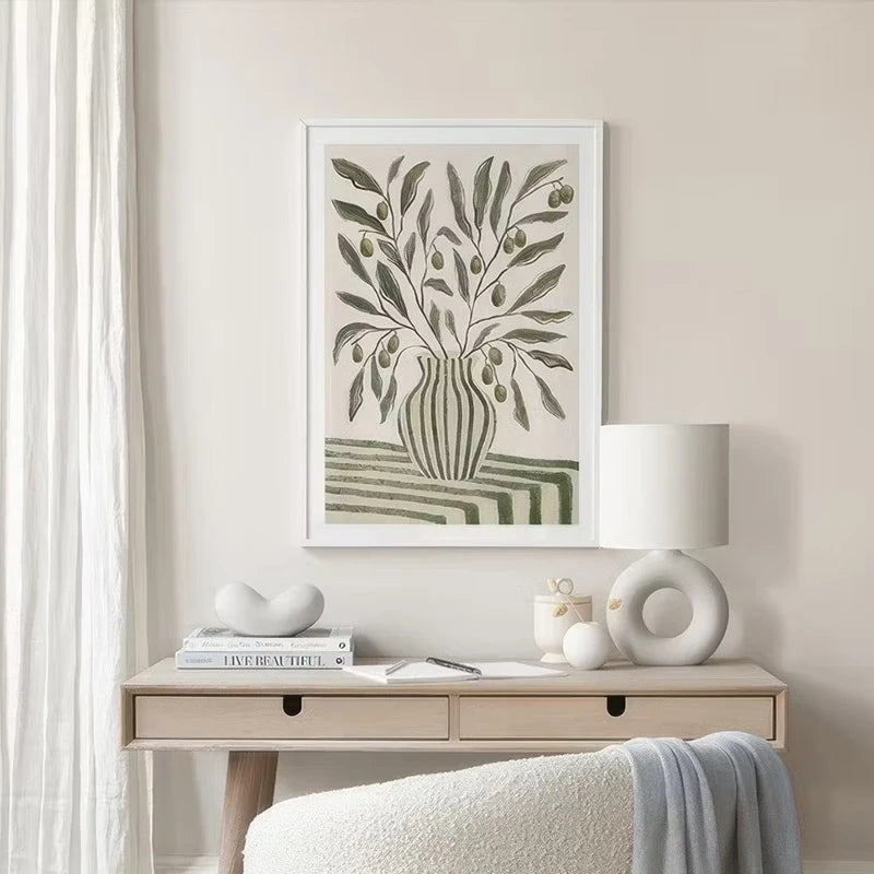 Boho Abstract Canvas Prints | Unframed Wall Art