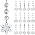 Winter Acrylic Snowflake Ornaments | Sets of 10, 20 or 30