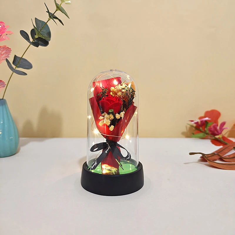 Eternal Rose LED Light Box