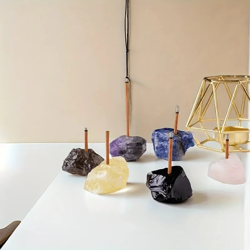 Raw Crystal Incense Burner