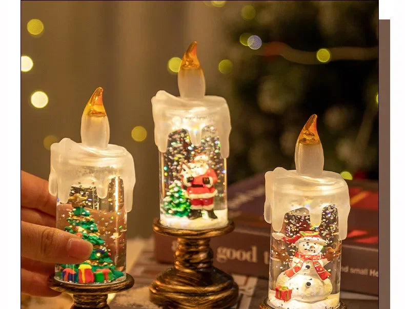 Christmas Candle-Style Lantern | 4 Festive Designs