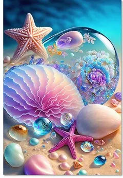Seaside Fantasy 5D Diamond Painting Kit