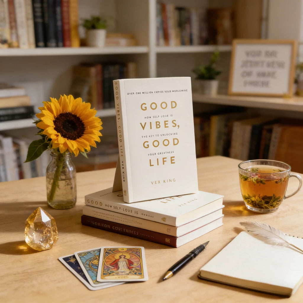 Good Vibes, Good Life by Vex King | Self-Love & Personal Growth Book