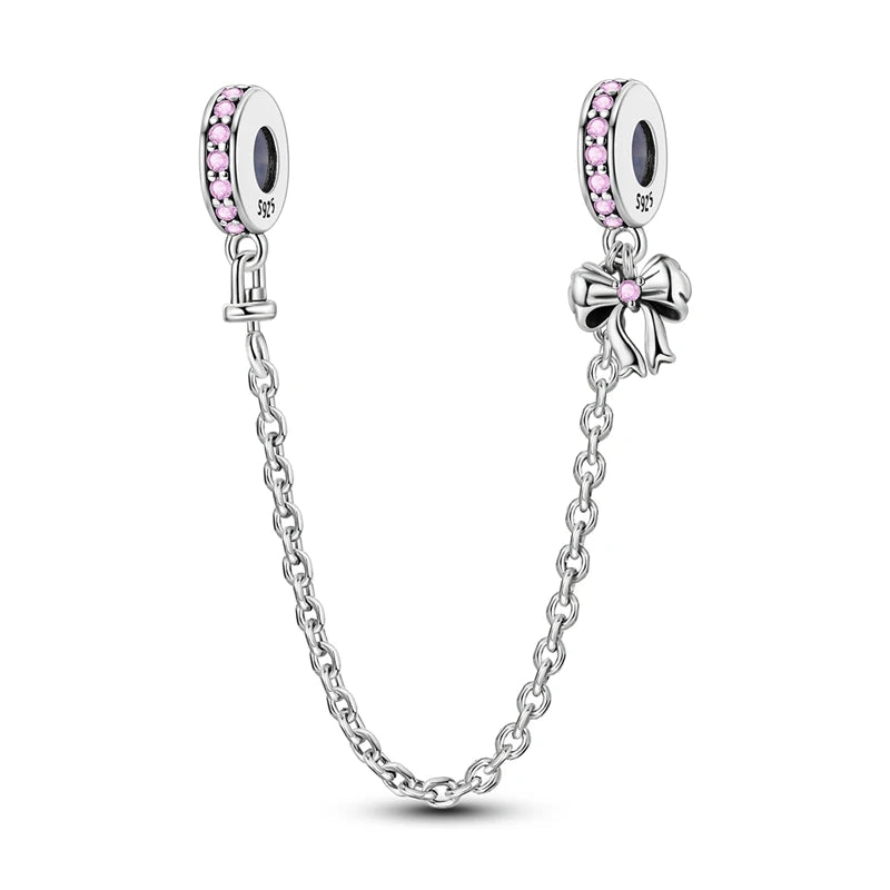 925 Sterling Silver Charm Pendant | Hearts, Bows, Butterflies & More
