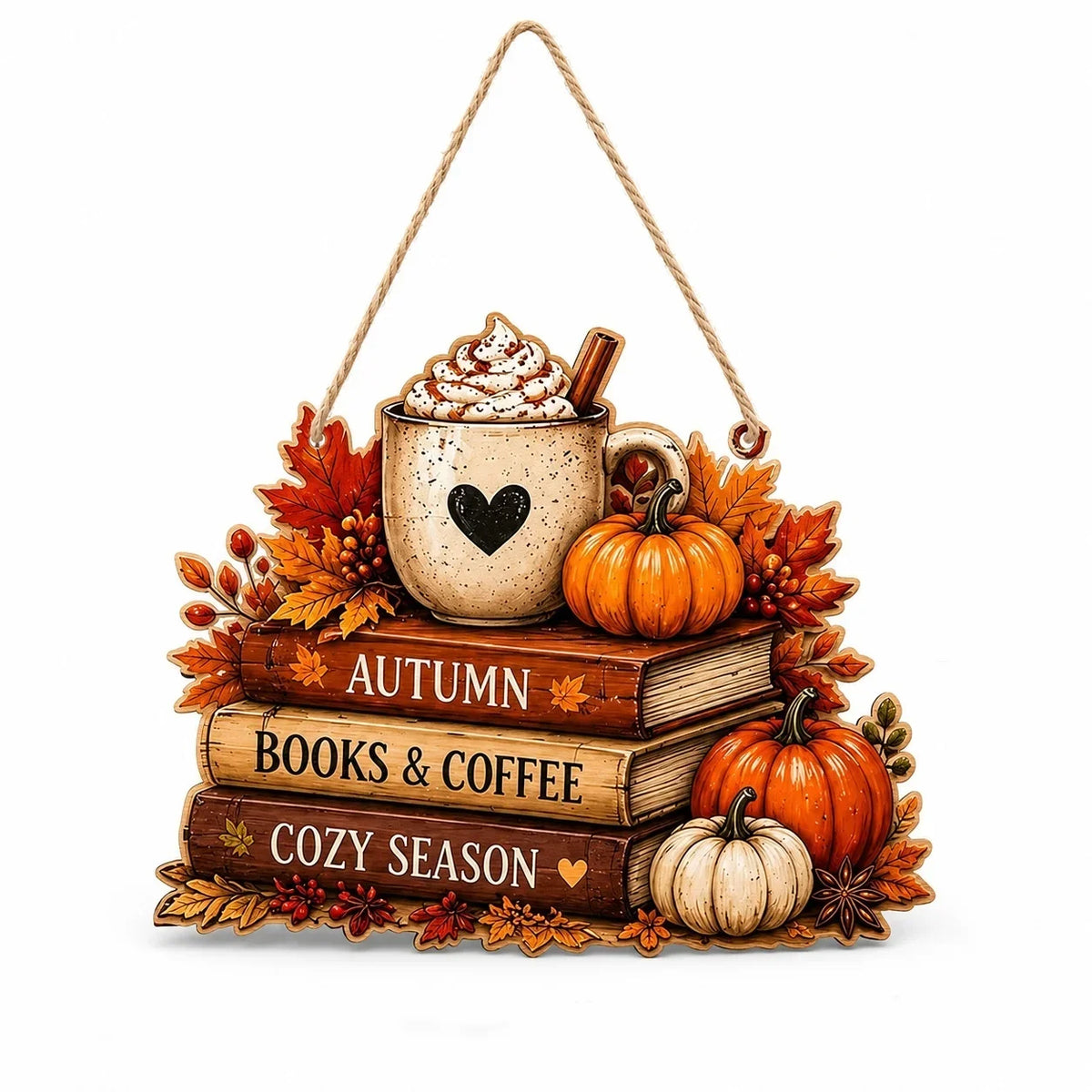 Coffee Corner Wooden Decor Sign | Flat 2D
