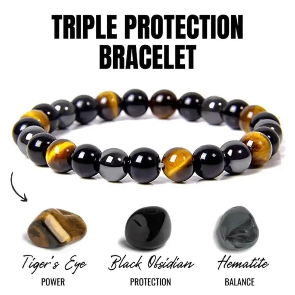 Natural Stone Bead Bracelet
