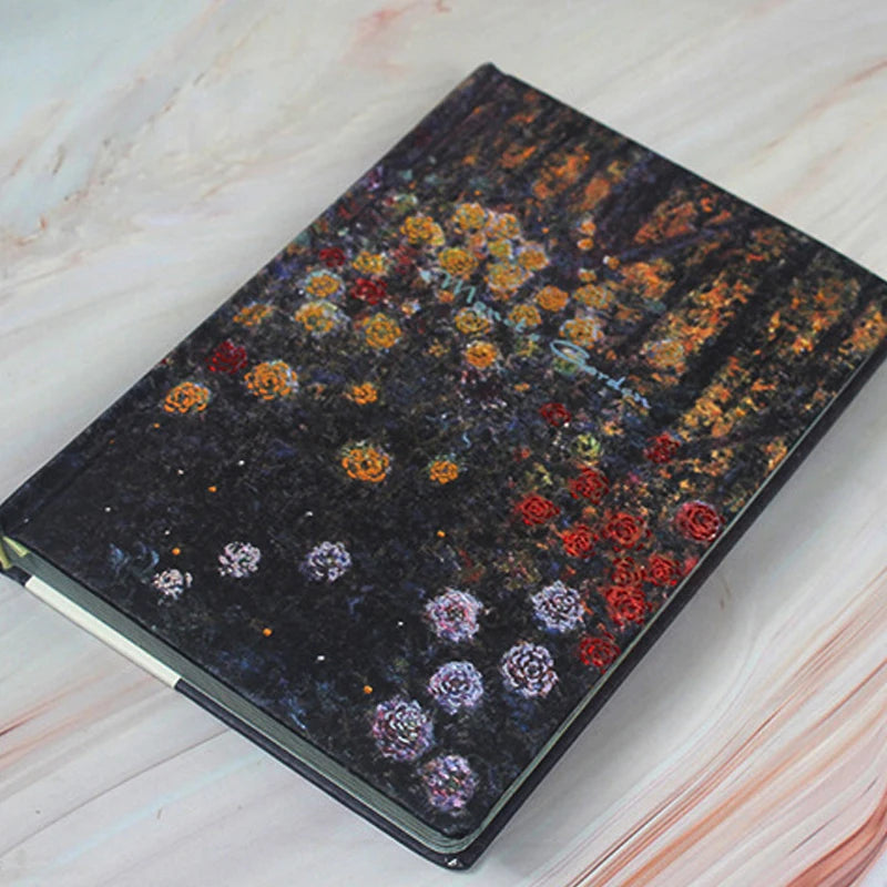 Hardcover A5 Notebook | Retro Literary Journal with 256 Pages