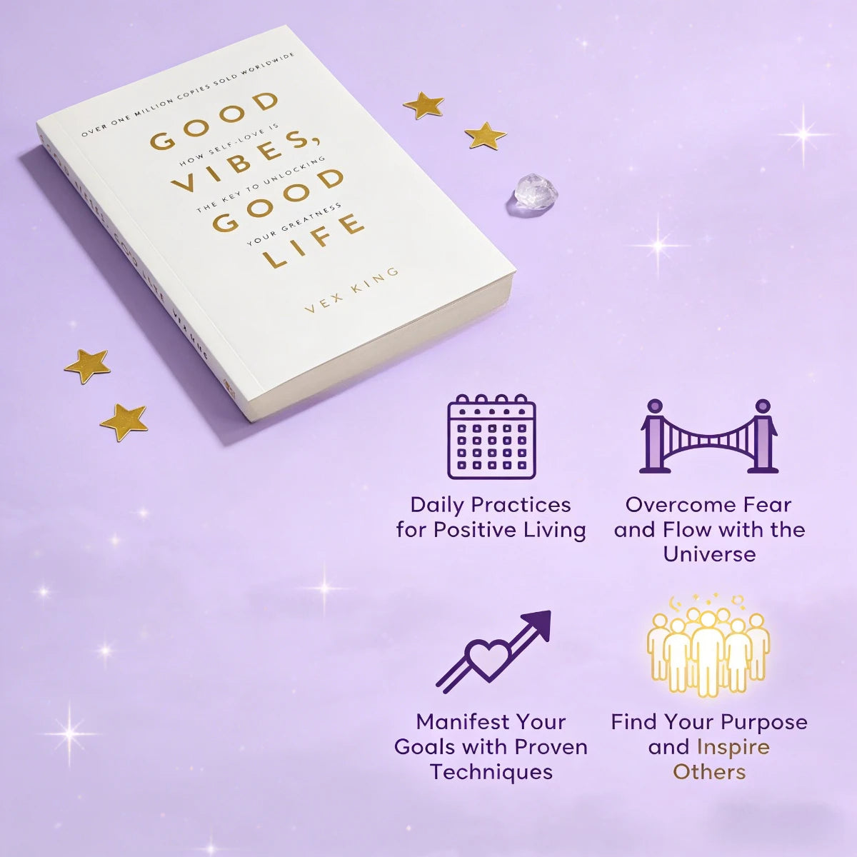 Good Vibes, Good Life by Vex King | Self-Love & Personal Growth Book