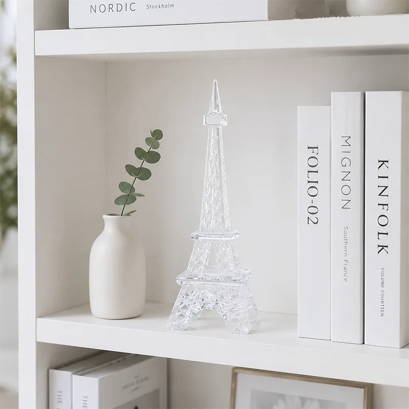 Eiffel Tower Crystal LED Figurine