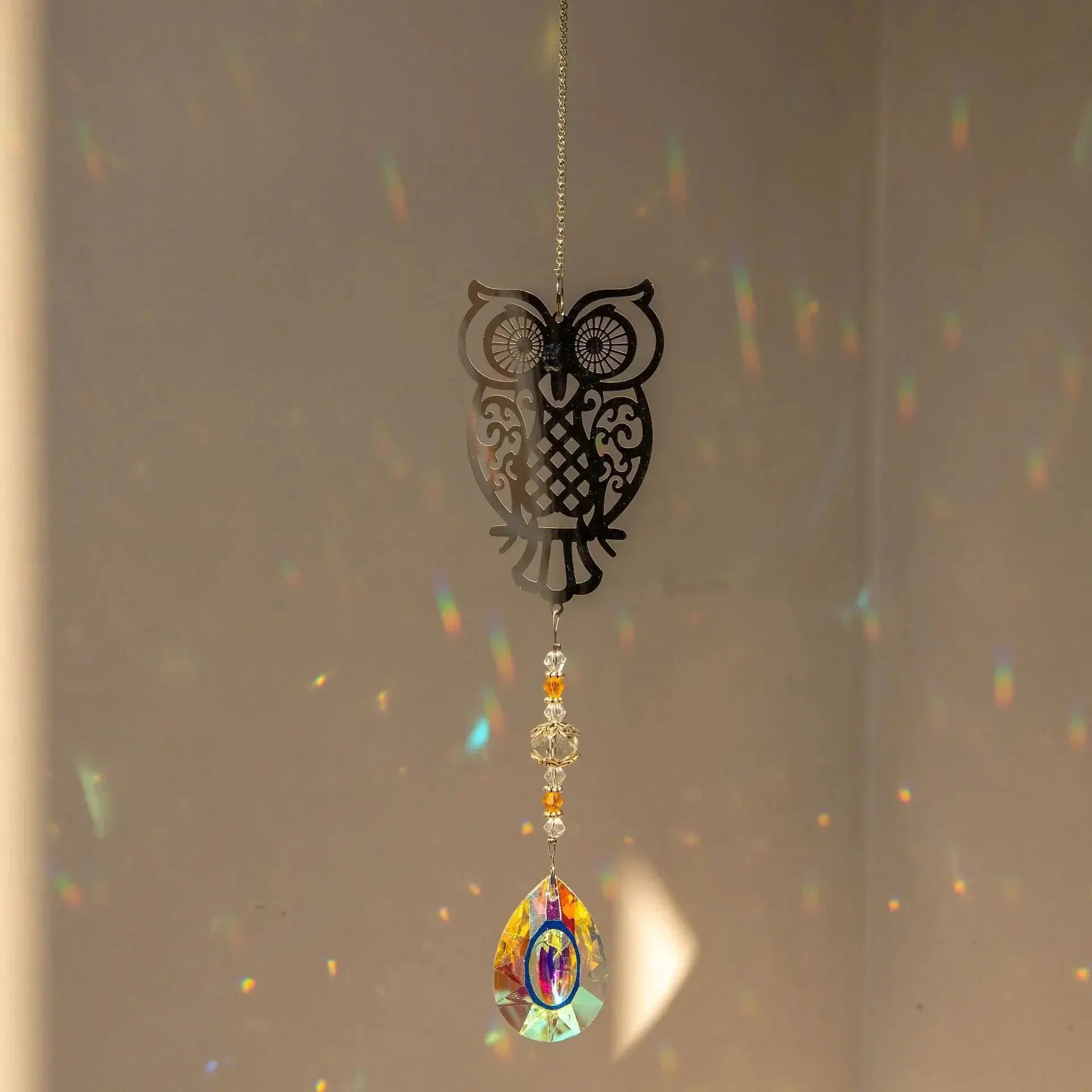 Crystal Prism Suncatcher — Nature Collection