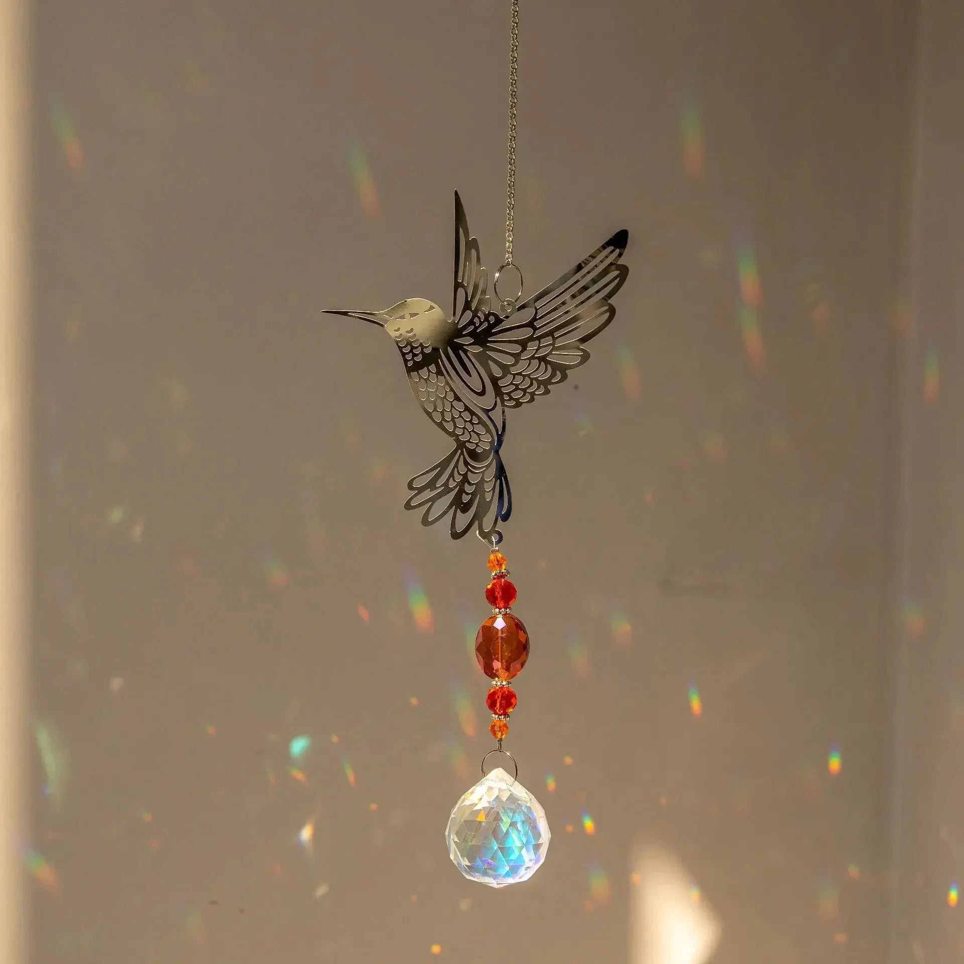 Crystal Prism Suncatcher — Nature Collection