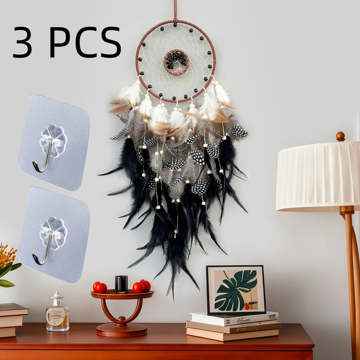 Dreamcatcher Wind Chime | Boho Home Decor for Bedroom & Living Room