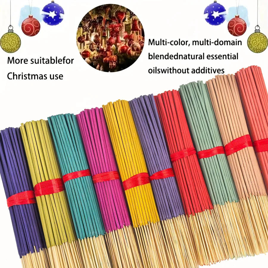 Incense Stick Bundle — 140 Sticks, 7 Scent Sets