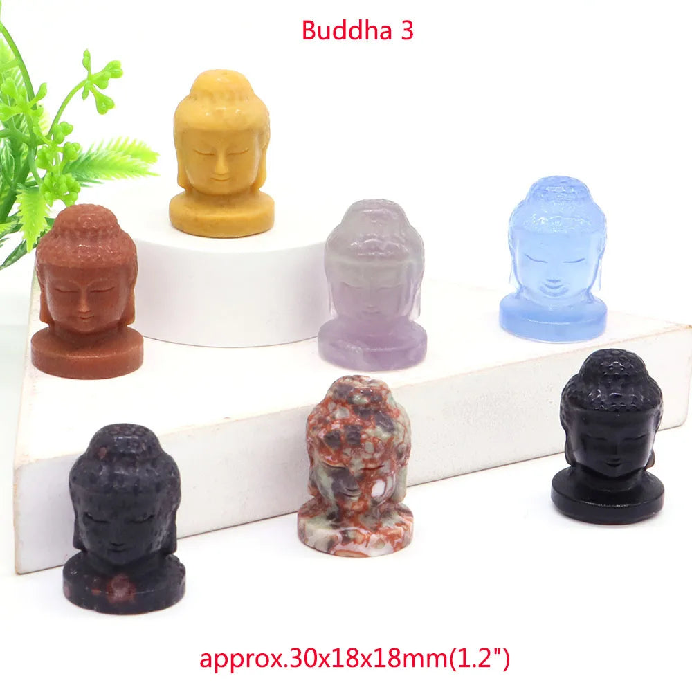 Mini Carved Figurine Collection | Assorted Materials • 1–20 Pieces