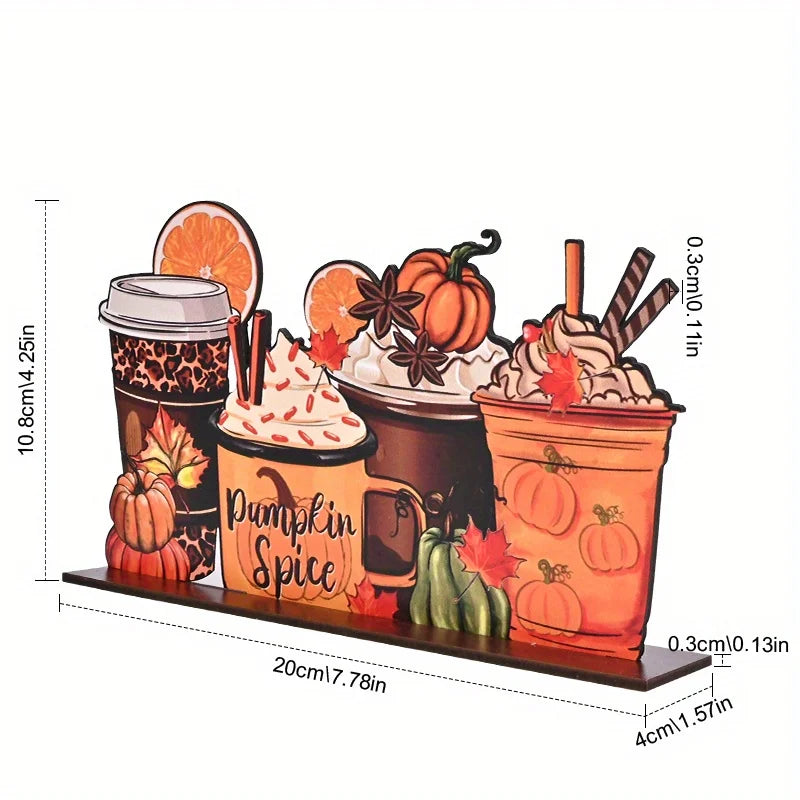 Pumpkin Spice & Everything Nice | Autumn Tabletop Sign