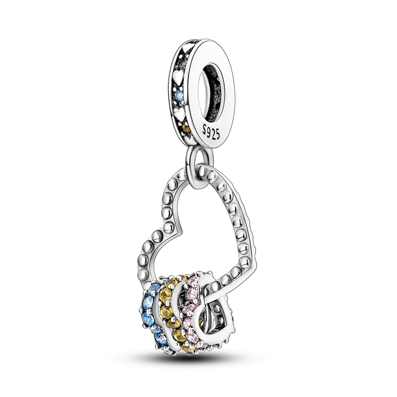 925 Sterling Silver Animal & Floral Charms for Bracelets – Cat, Sunflower & More