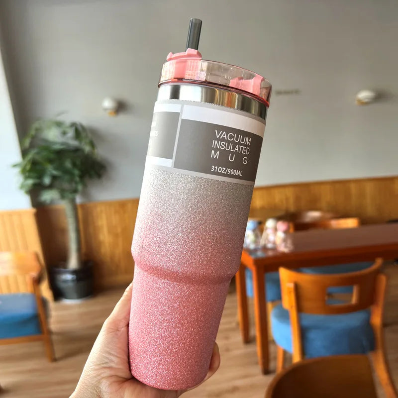 Double Wall Insulated Tumbler | 600ml & 900ml Stainless Steel Thermal Coffee Mug