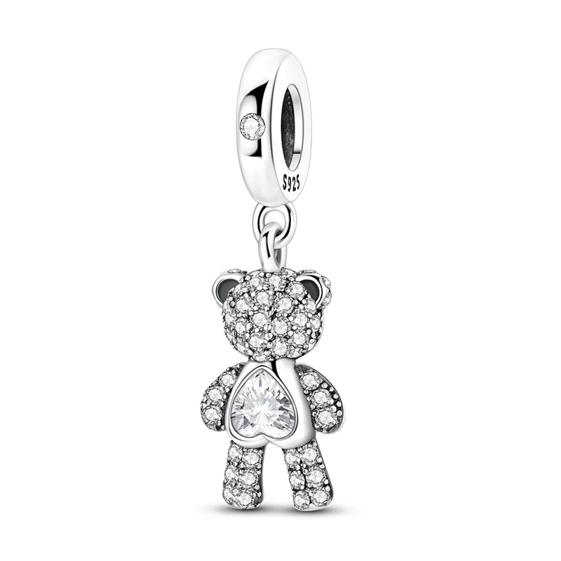 925 Sterling Silver Character Charms – Bracelet Pendants for Women