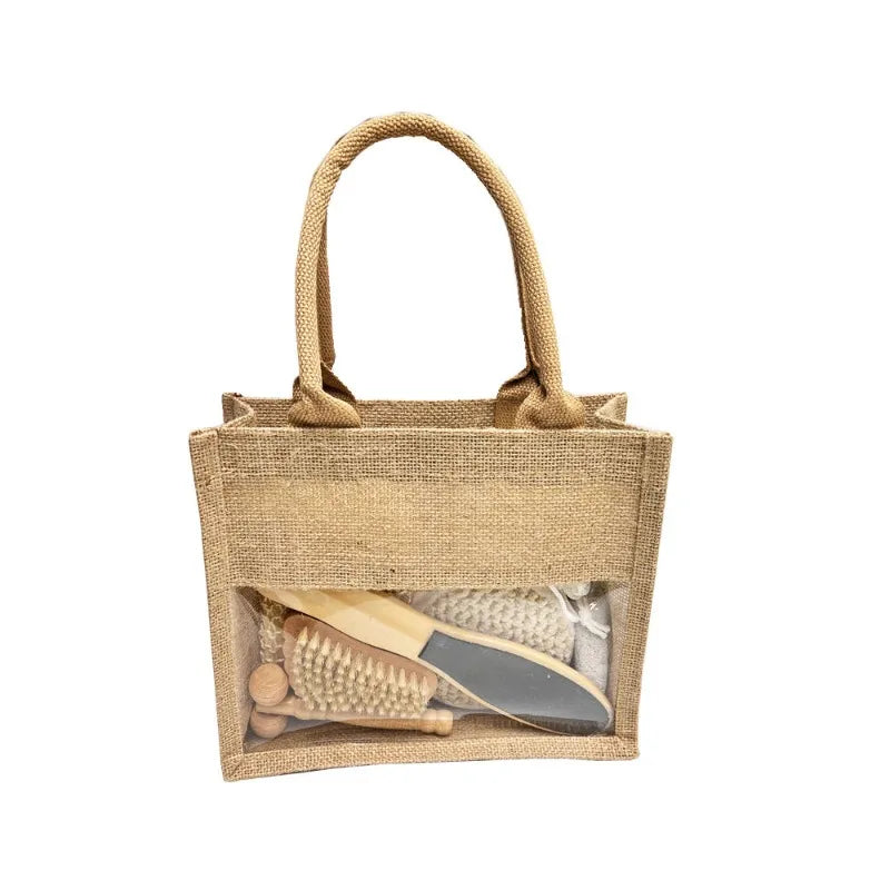 7-Piece Hemp & Wood Eco Spa Gift Set
