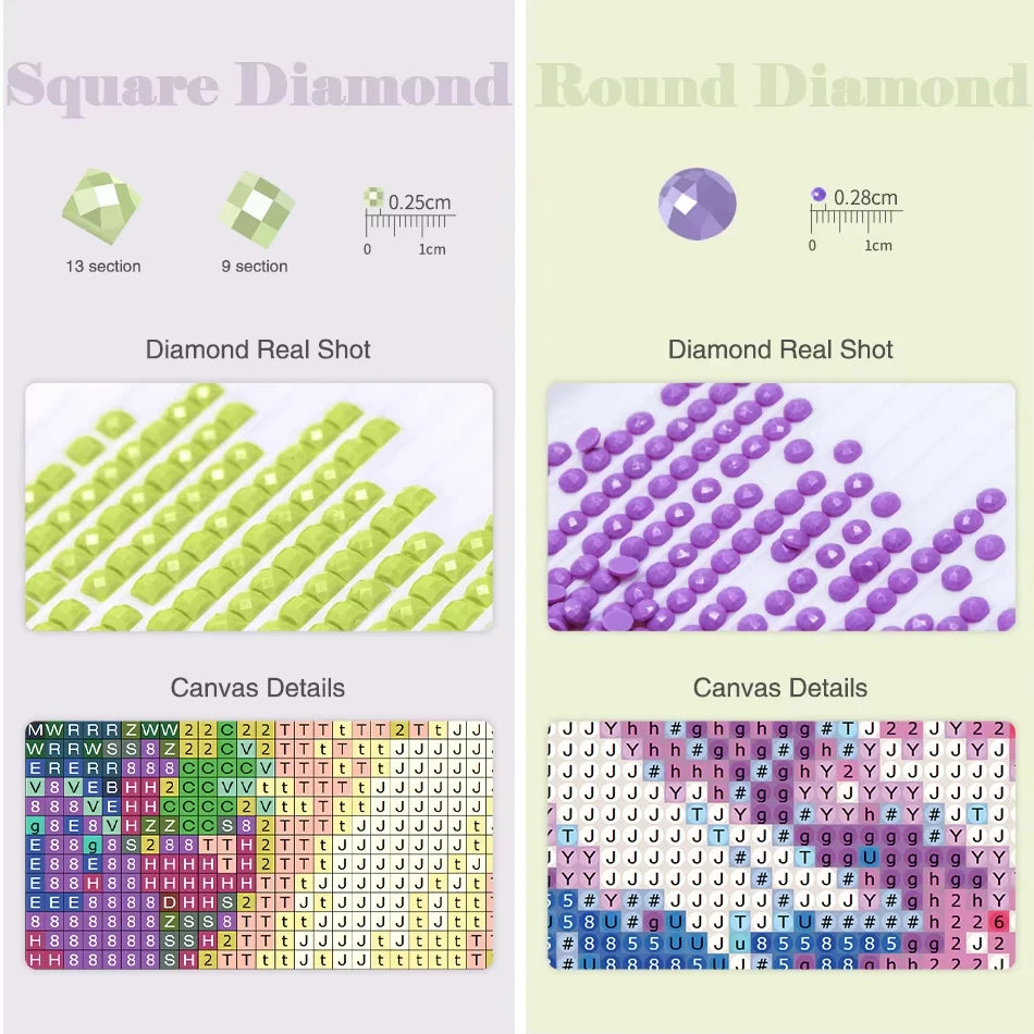 Mountain Lake Diamond Painting Kit | Full Square or Round Drill
