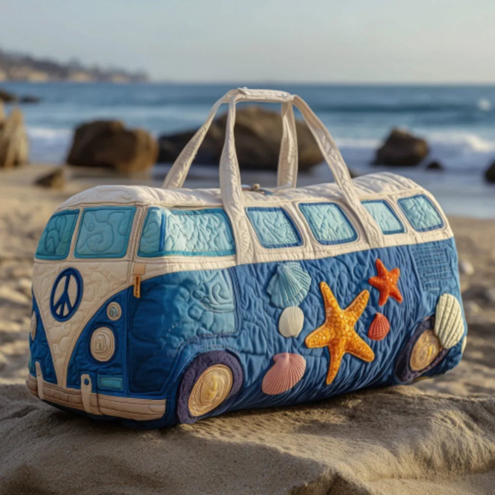 VW Bus Quilted Duffle Bag | 8 Designs