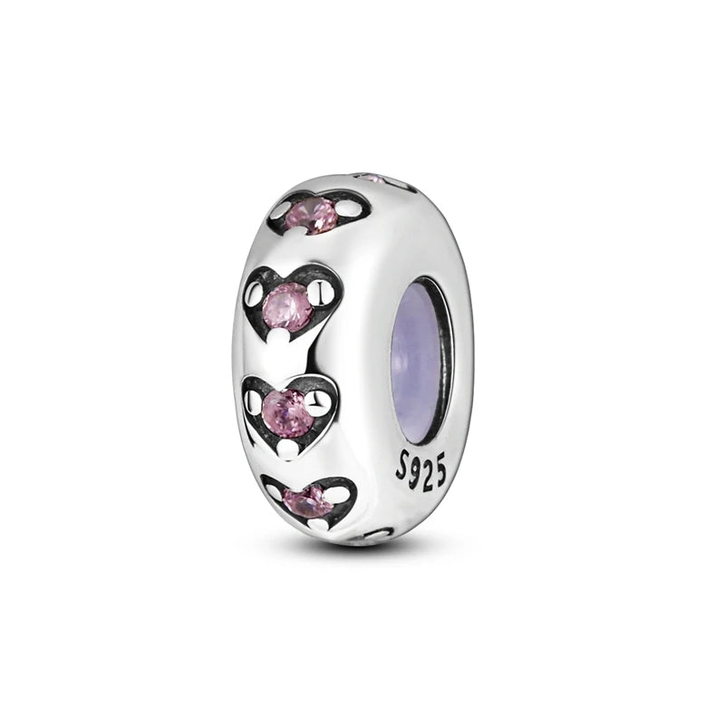 925 Sterling Silver Charm Pendant | Hearts, Bows, Butterflies & More