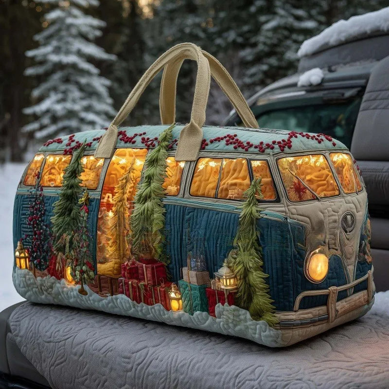 Quilted Travel Duffle Tote Bag | 30 Styles | Beach, Gym & Hiking
