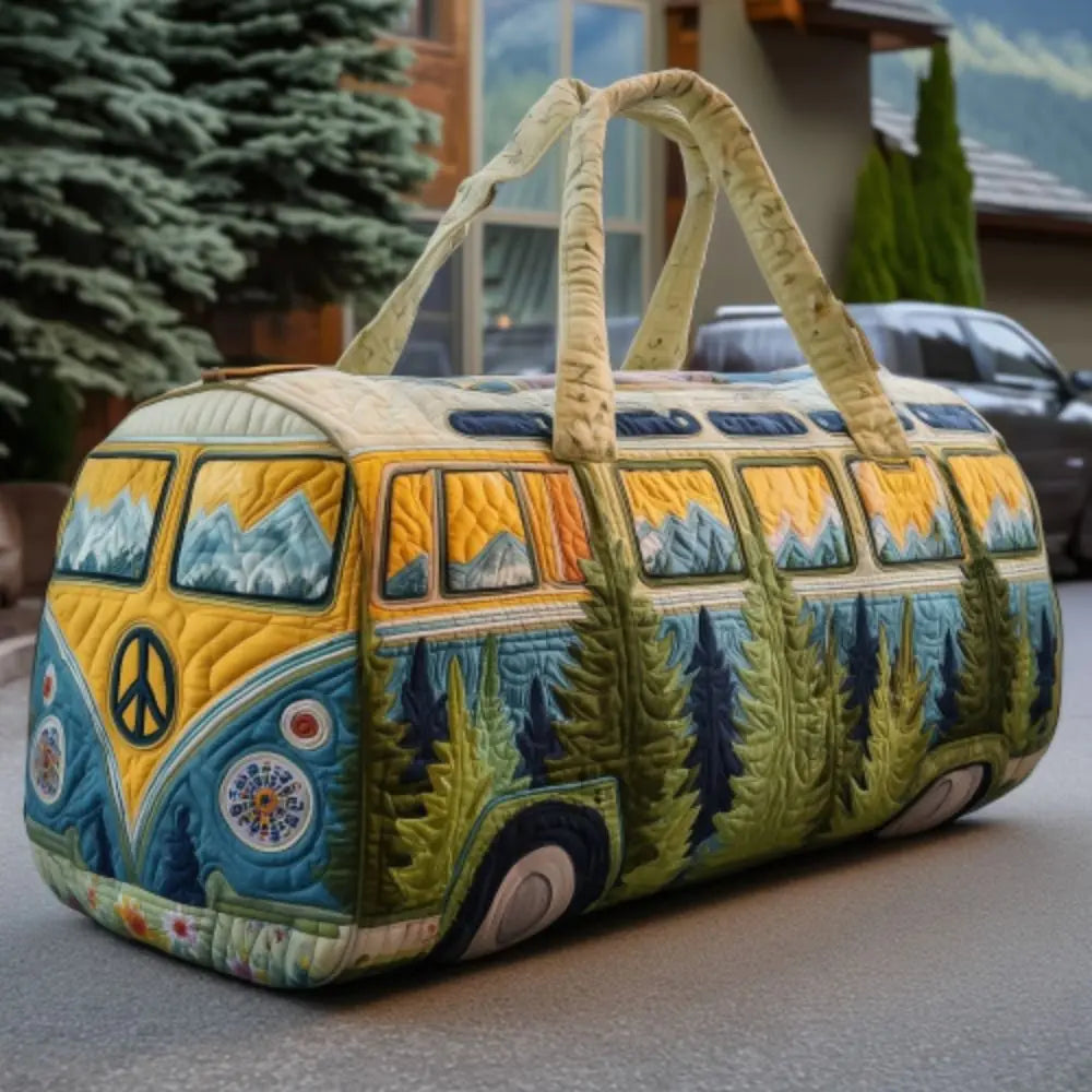 VW Bus Quilted Duffle Bag | 8 Designs