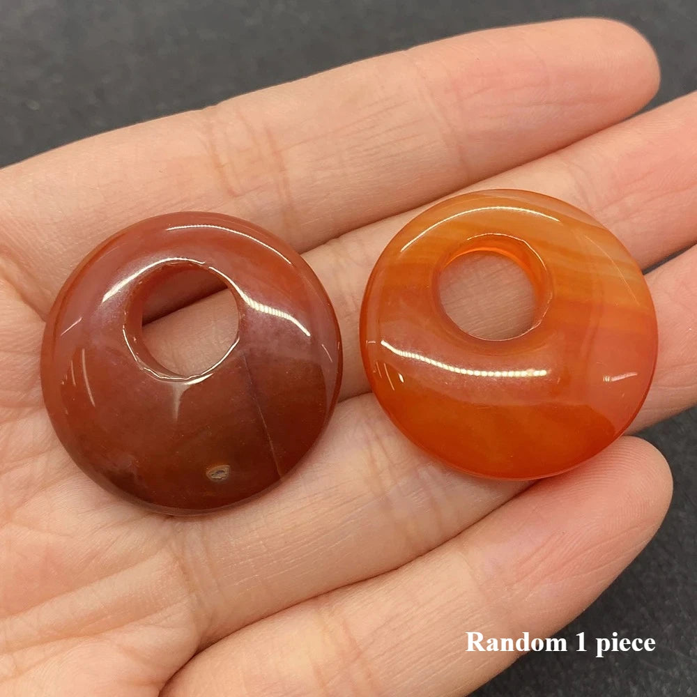 Crystal Earth Tones Pendant Trio — Choose Your Stone | Natural Healing Crystal Set