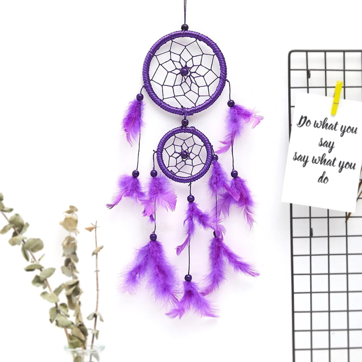 Boho Dream Catcher | Handmade Wall Hanging for Bedroom, Kids Room & Home Décor