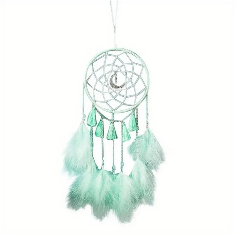 Feather Dreamcatcher Wall Hanging | Boho Bedroom Decor — 5 Colors