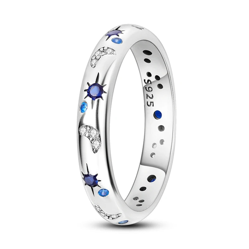 Collection of 925 Sterling Silver Rings