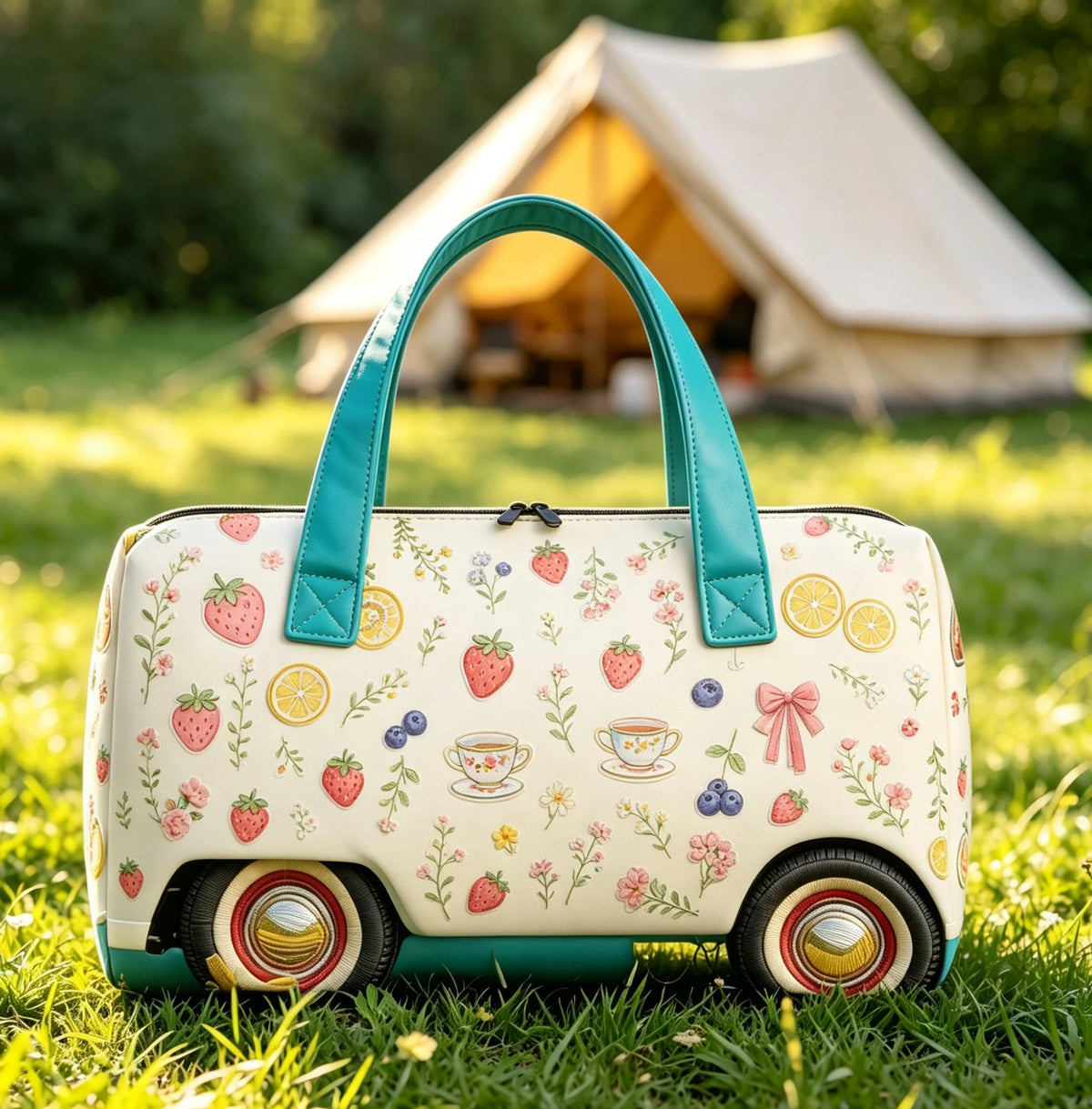Quilted Duffle Bag | Foldable Travel & Gym Bag