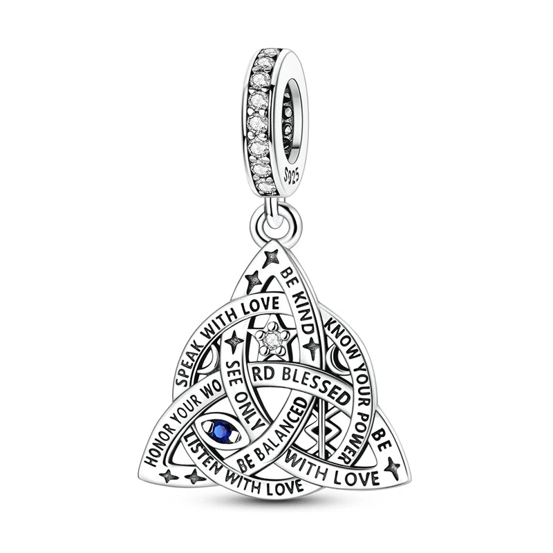 925 Sterling Silver Character Charms – Bracelet Pendants for Women