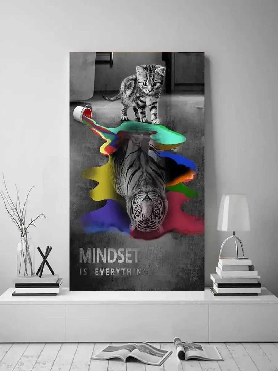 Inspirational Success Quotes Canvas Wall Art | Motivational Home Decor