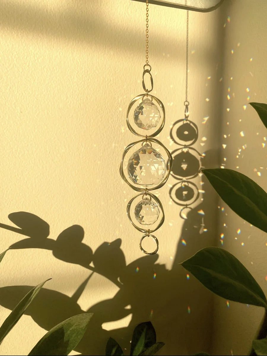 Crystal Ball Prism Suncatcher Hanging Decoration